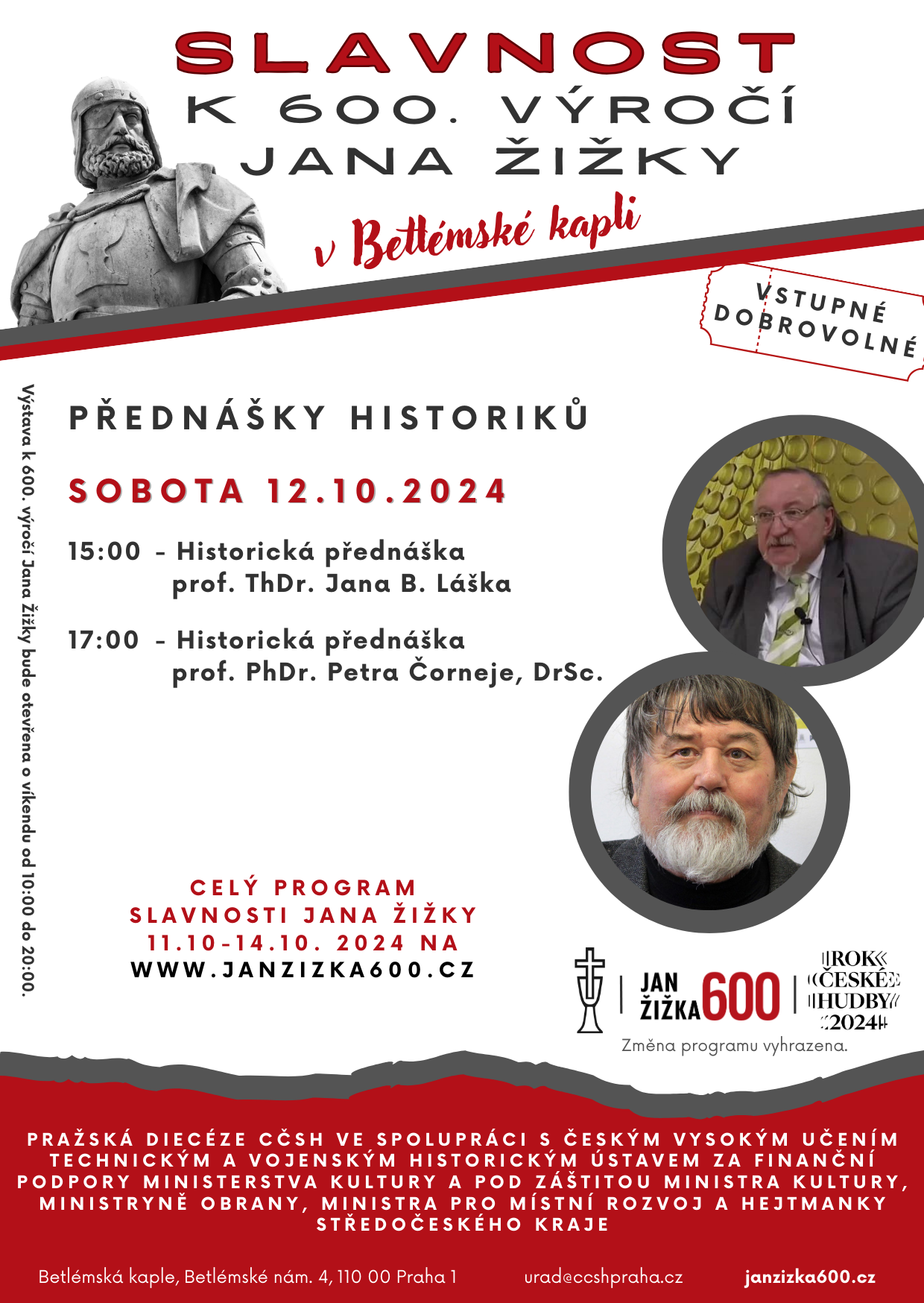 Historická přednáška prof. PhDr. Petra Čorneje, DrSc.